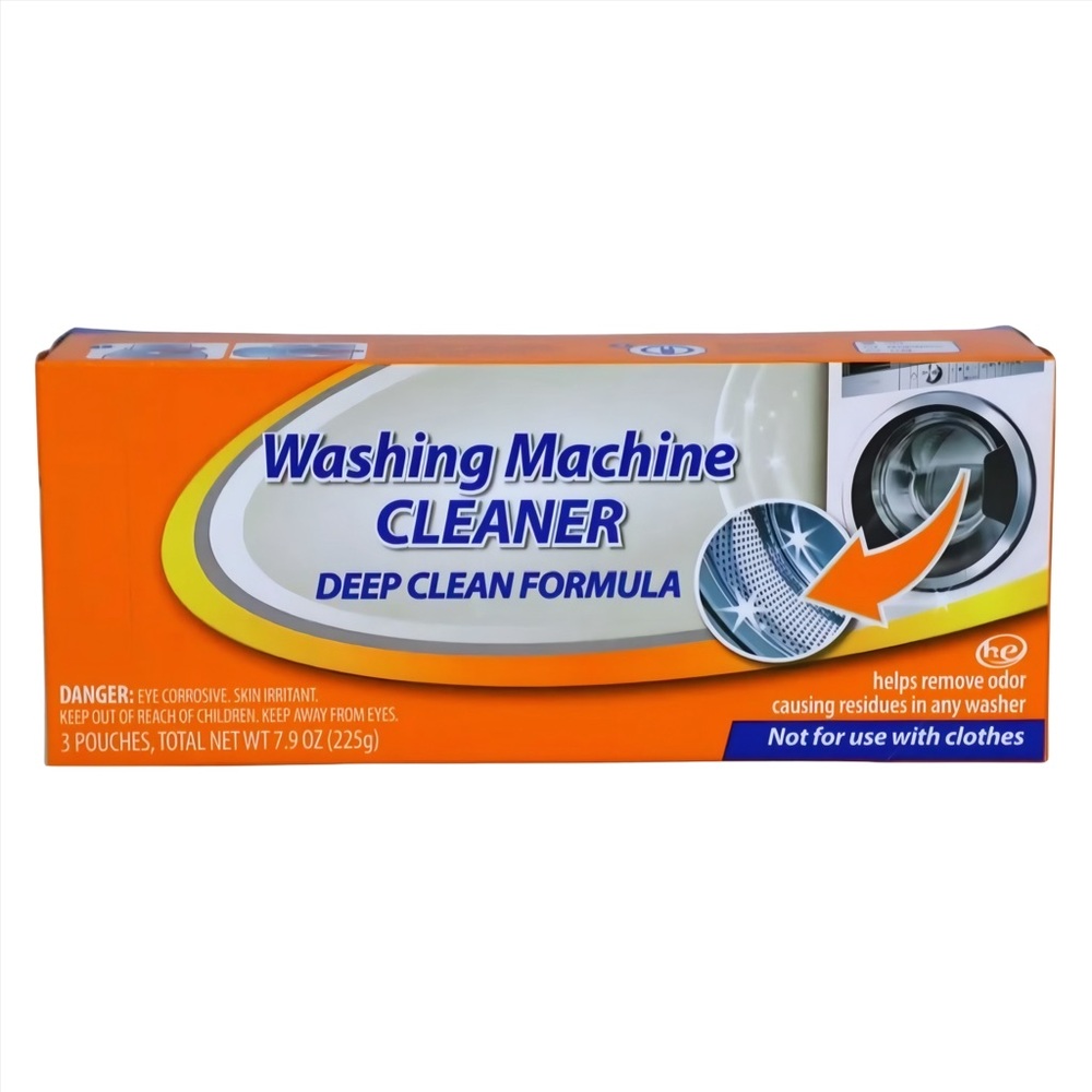 Home Washing Machine Appliance Deep Cleaning Pouches - Pack of 3